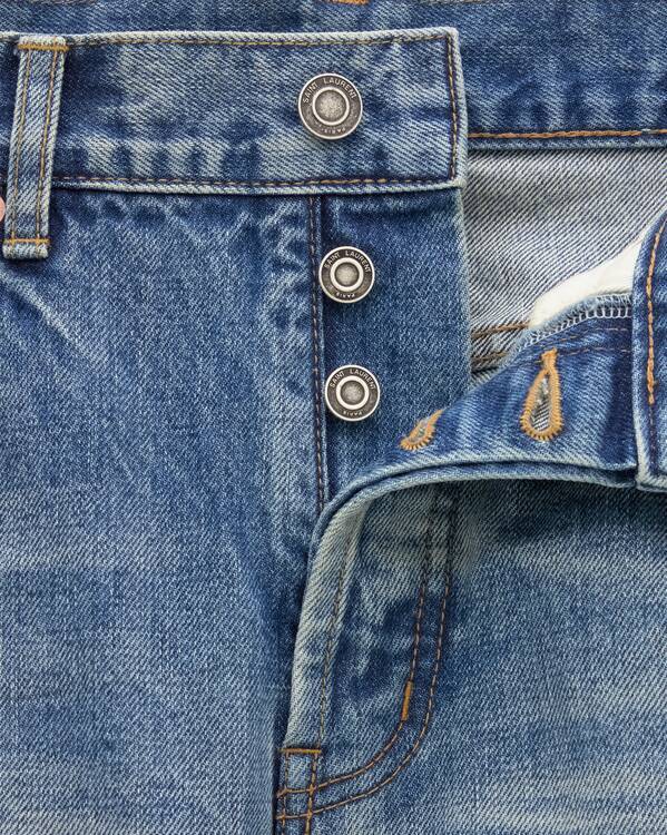 SAINT LAURENT SAINT LAURENT MID-RISE BAGGY JEANS