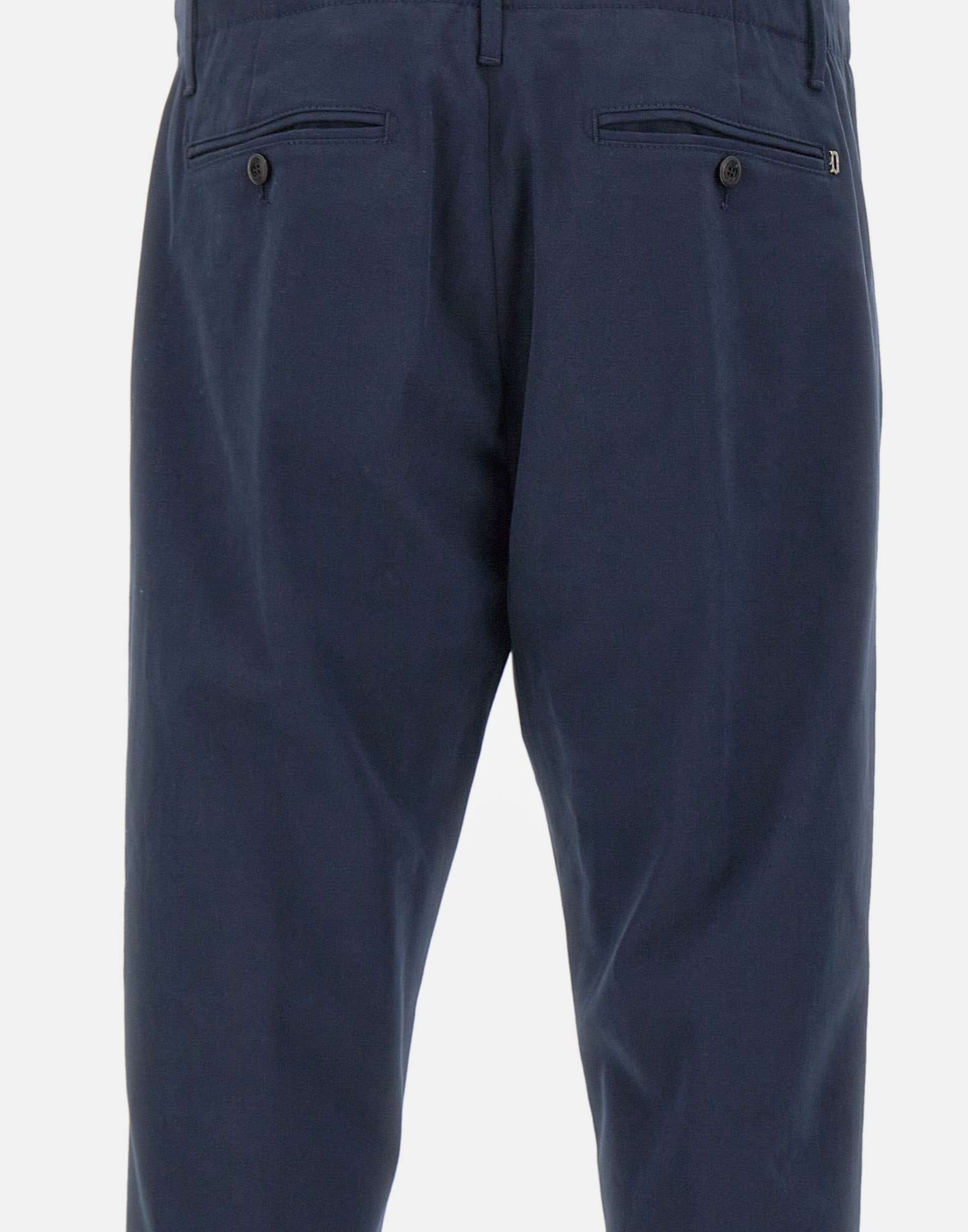 Dondup Pleated Pants In Blue