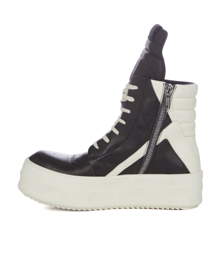 RICK OWENS MEGA BUMPER GEOBASKET SNEAKERS