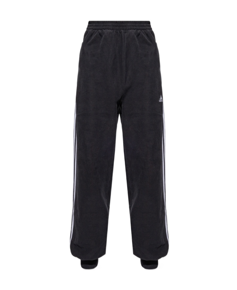 Balenciaga X Adidas Logo Sweatpants In Black