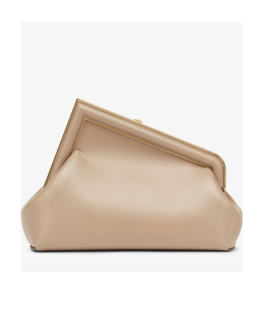 Fendi First Small Bag In Nude