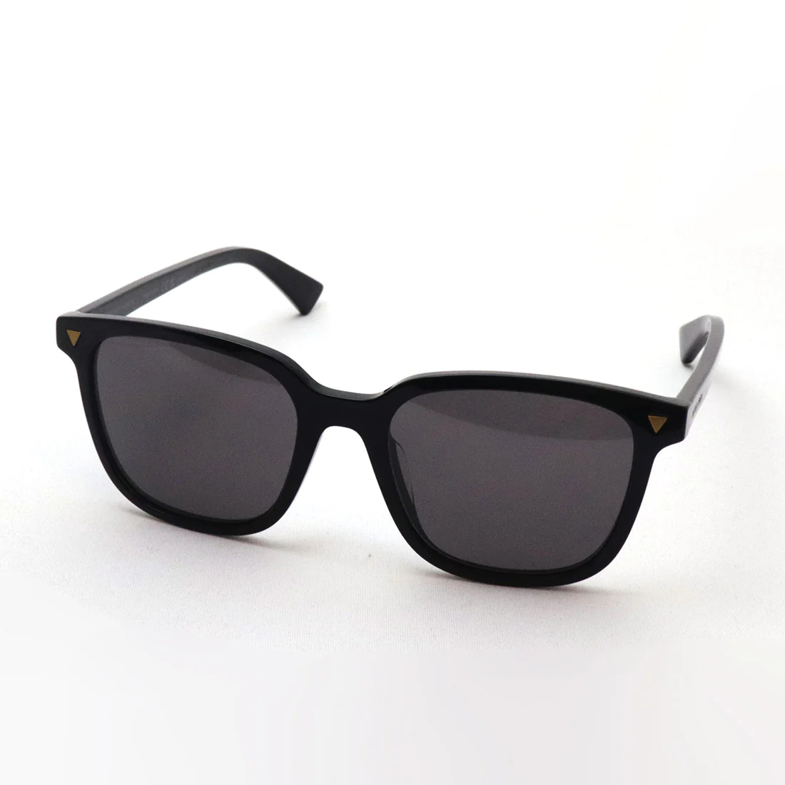Bottega Veneta Geometric Frame Sunglasses In Black