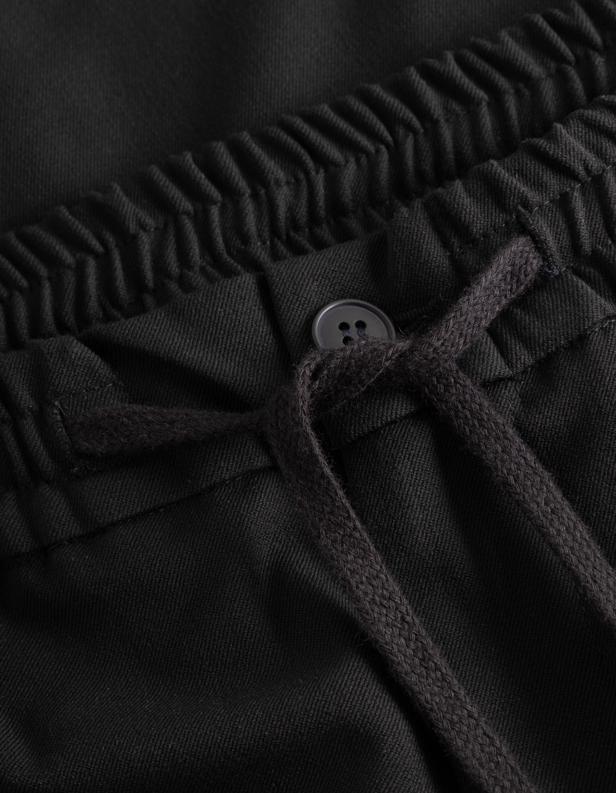 Les Deux Como Slim Straight-leg Woven Trousers In Black