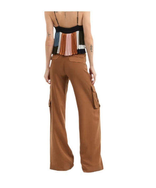 Veronica Beard Saul Cargo Pants Whisky In Brown
