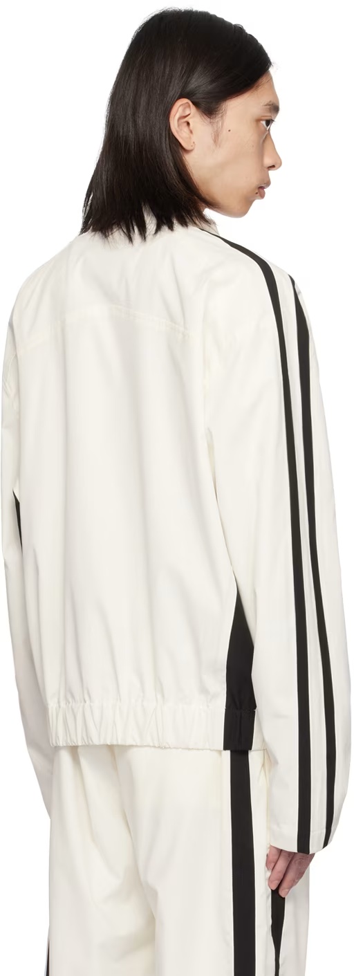 RHUDE LOGO-PRINTED CASUAL JACKET 