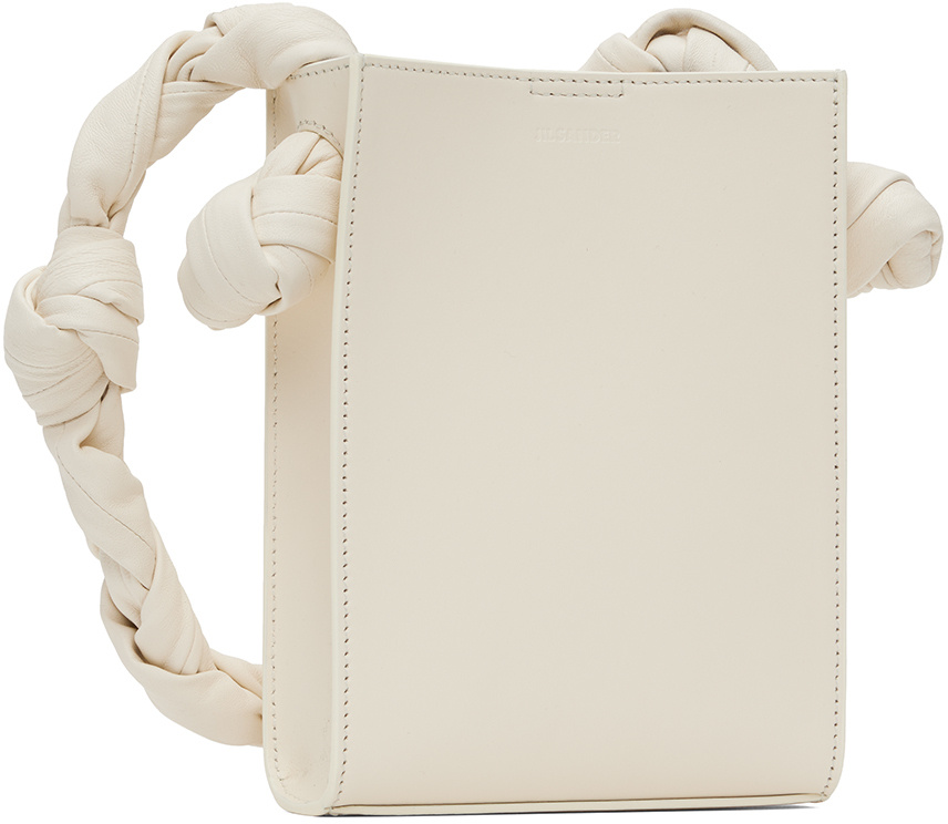Jil Sander Tangle Shoulder Bag In White