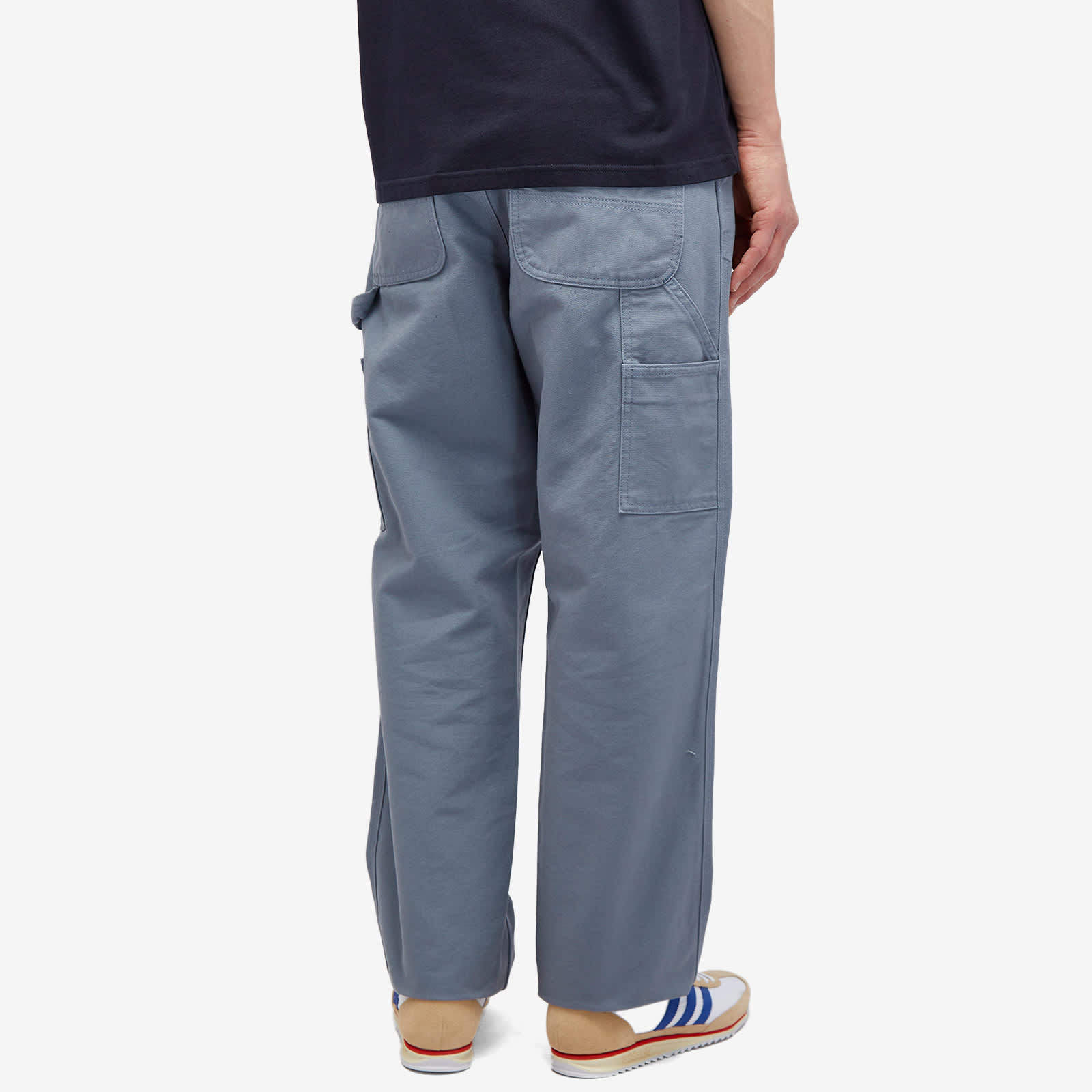 Carhartt Belt-loop Casual Pants In Gray