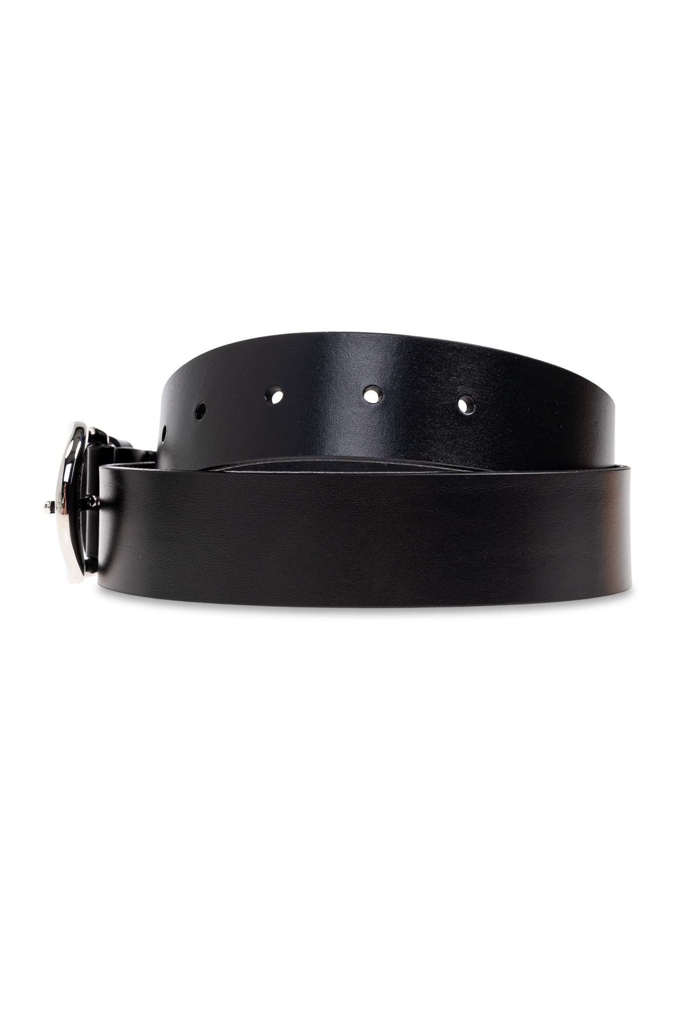Isabel Marant Adjustable Waist Belt In Black