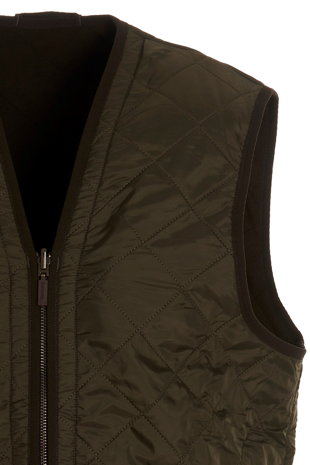BARBOUR QUILTED POUCH-POCKET GILET