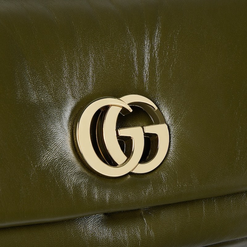 Gucci Gg Milano Series Small Handbag In Green