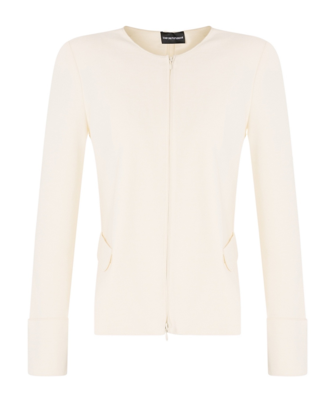 EMPORIO ARMANI OTTOMAN-JERSEY JACKET