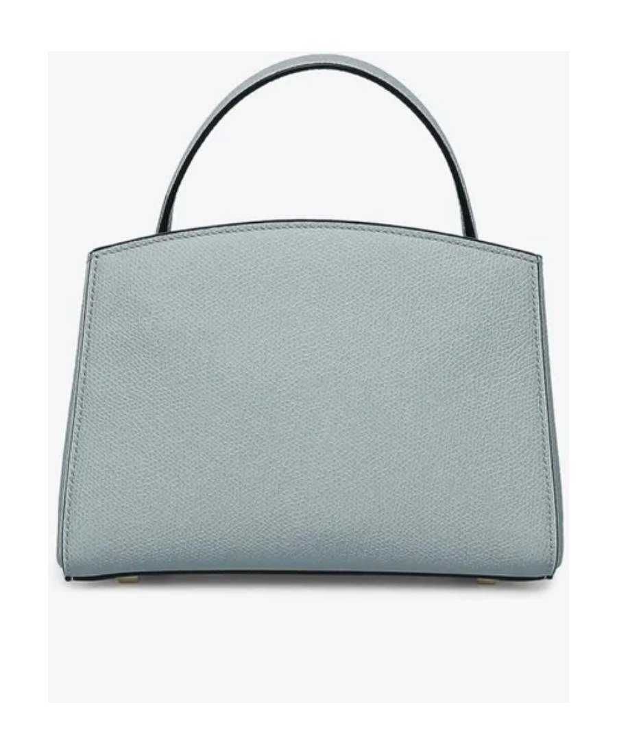 Valextra Brera Micro Crossbody Bag In Gray