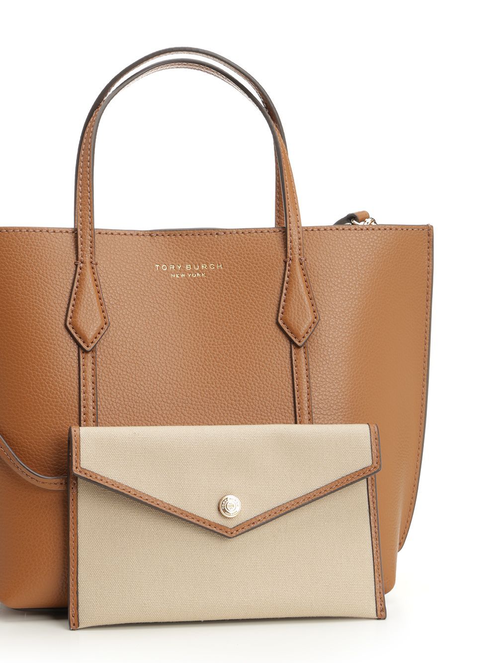 Tory Burch Perry Shoulder Bags Brown