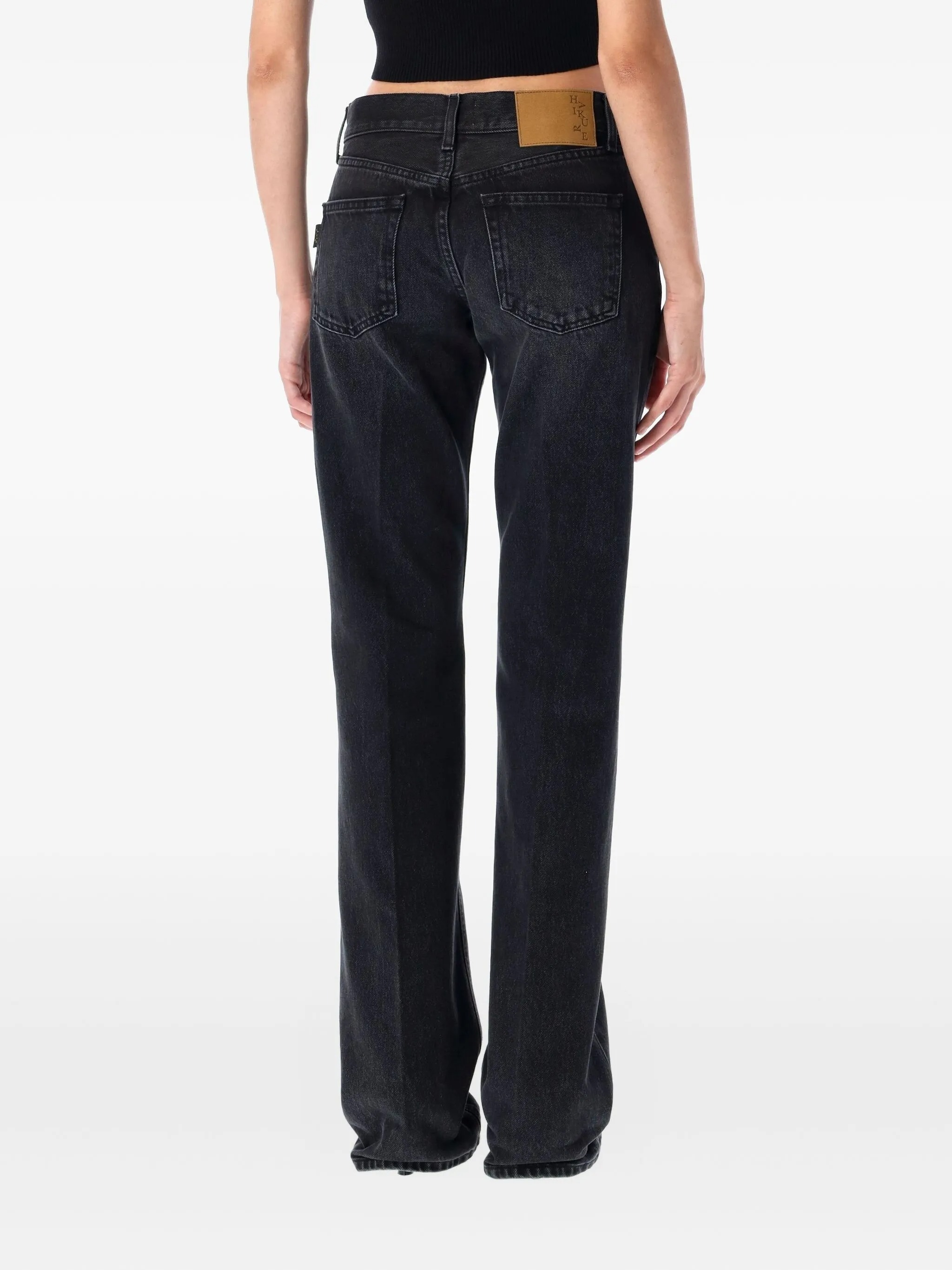 Haikure Belt Loop Jeans In Black