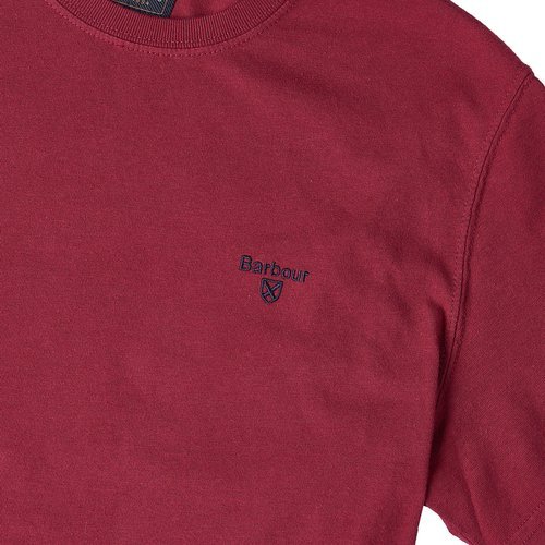 Barbour Short-sleeved T-shirt In Red