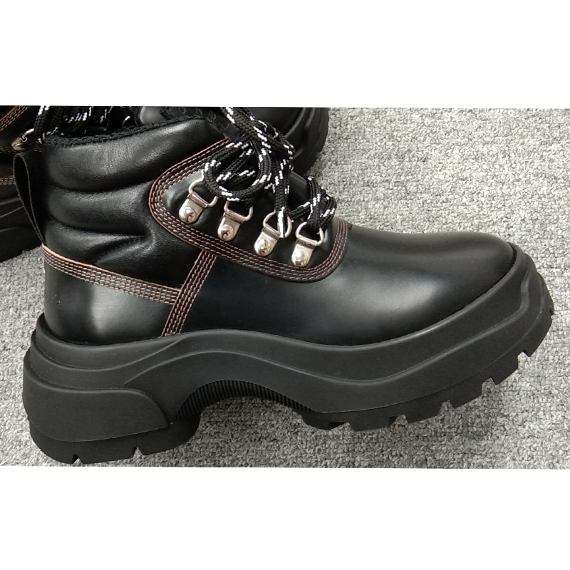 Maison Margiela Lace-up Boots In Black