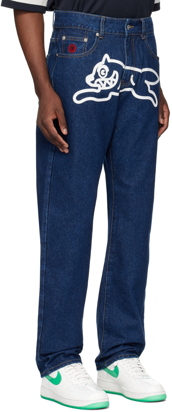 Shop Icecream Running Dog Jeans In Blue