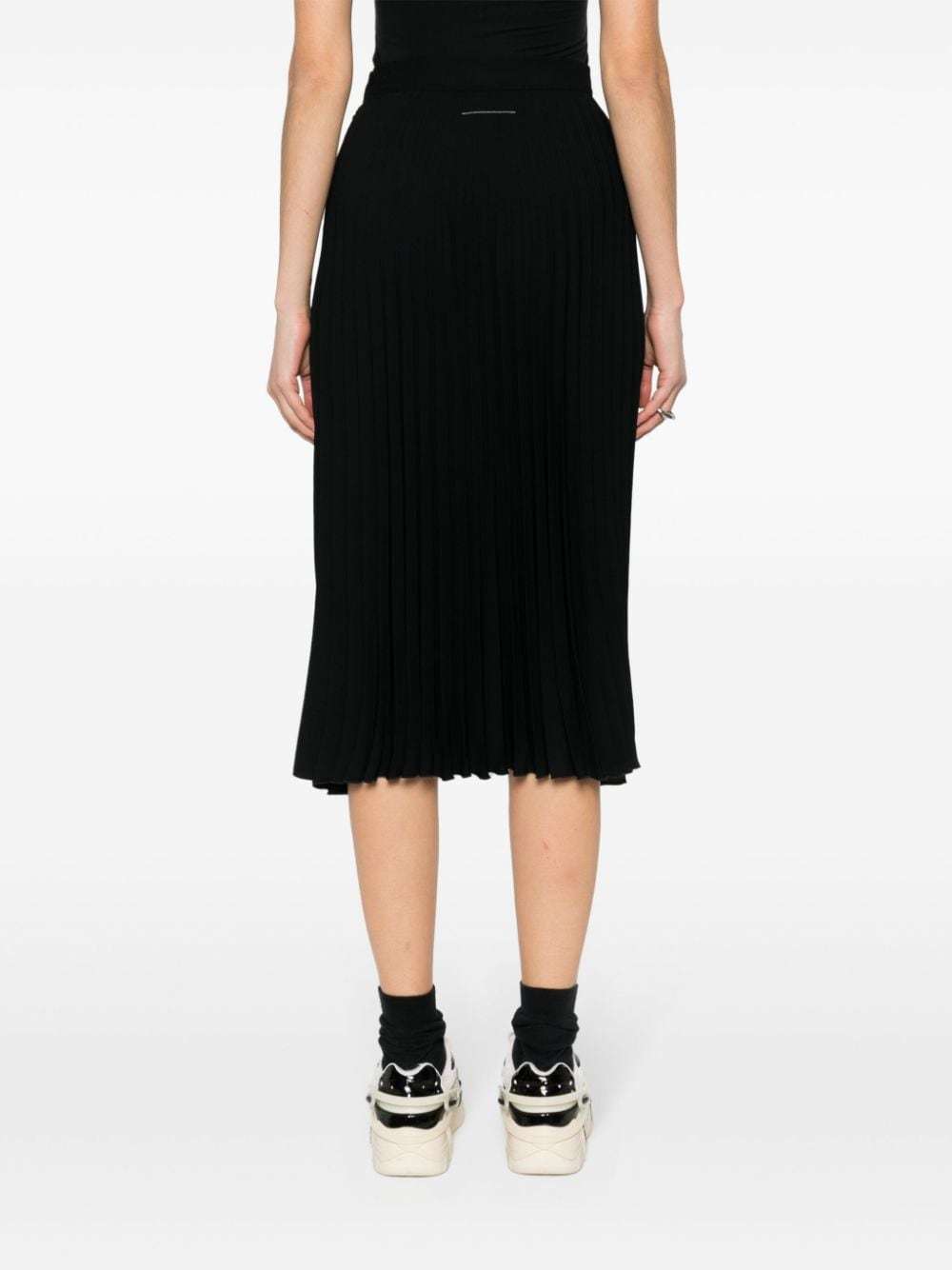 MM6 MAISON MARGIELA PLEATED MIDI SKIRT