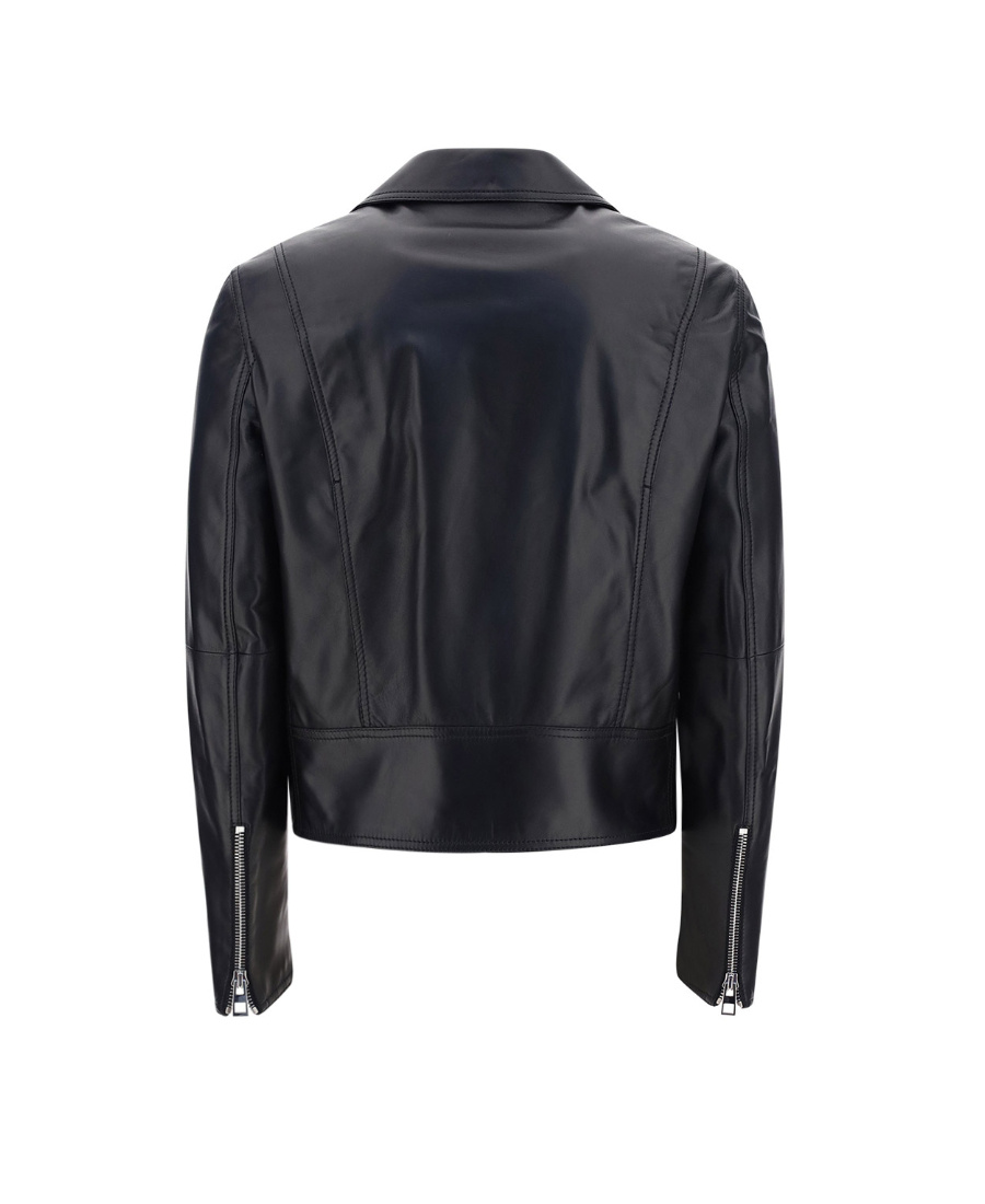 Loewe Biker Jacket In Nappa In Black