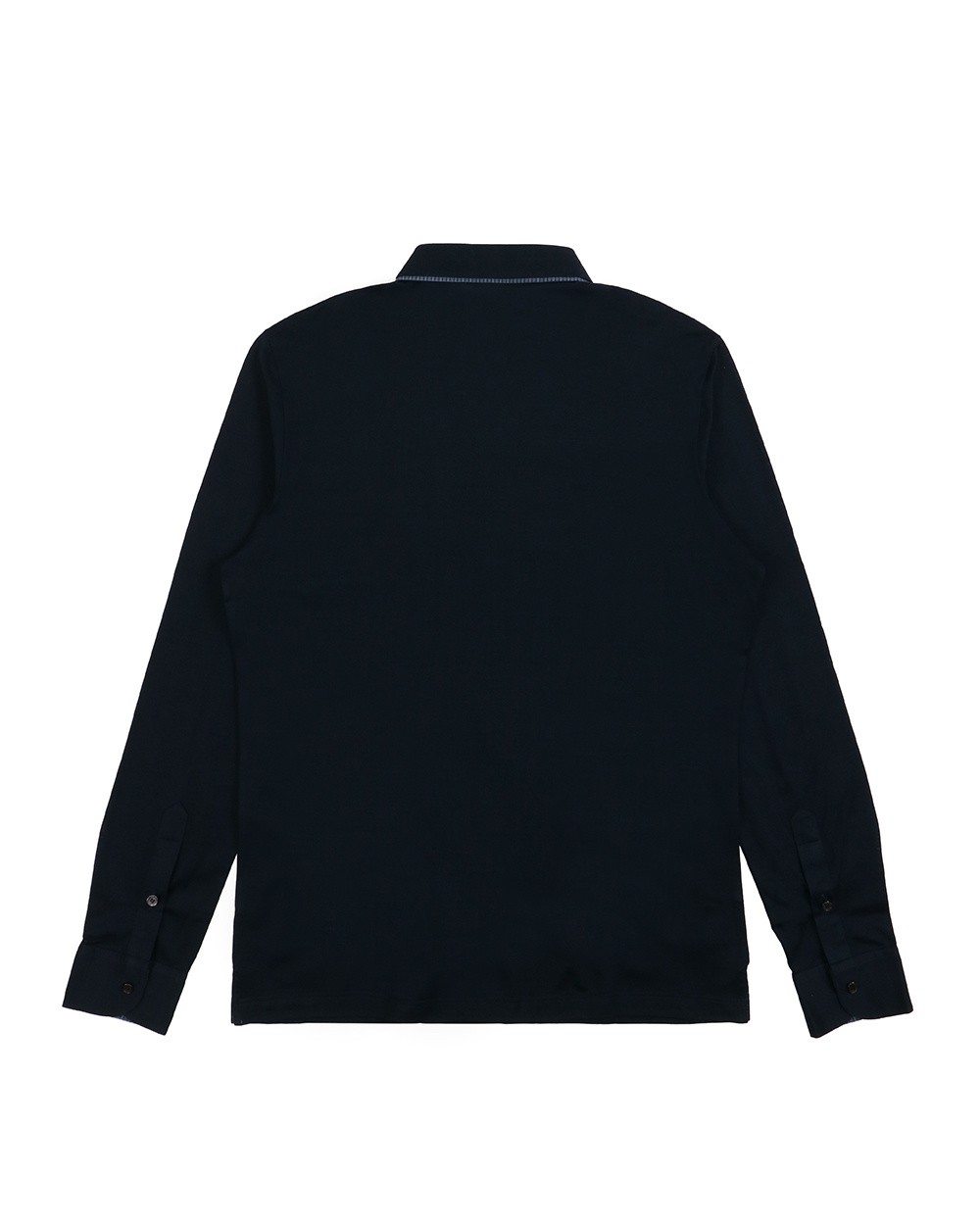 Ferragamo Logo Embroidered Shirt In Black
