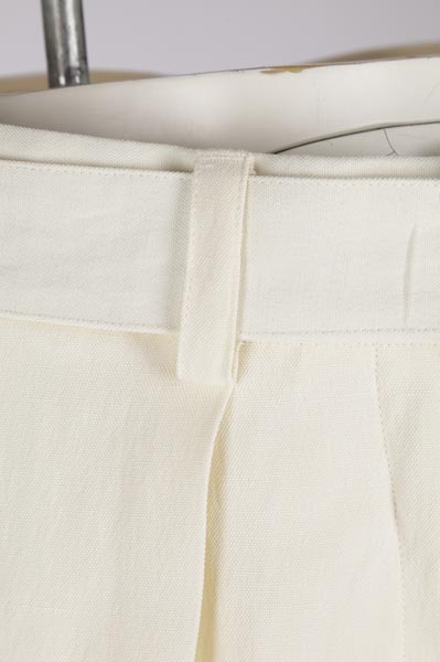 Jil Sander Satin Wide-leg Pants In White