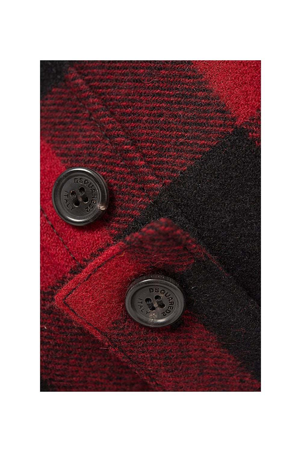 Dsquared2 Long Sleeve Jacket In Red