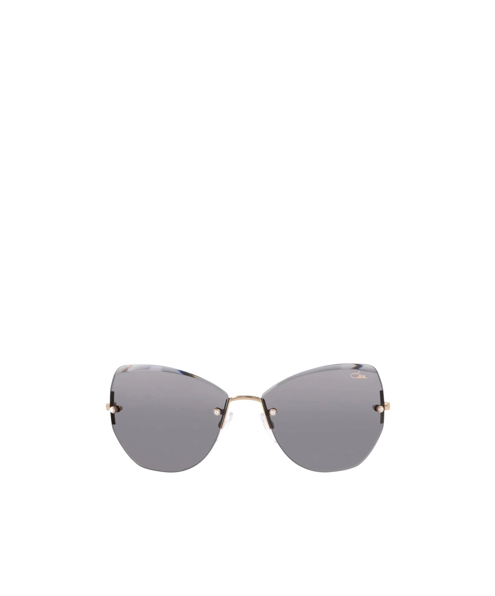 Cazal Frameless Cat-eye Sunglasses In Gray