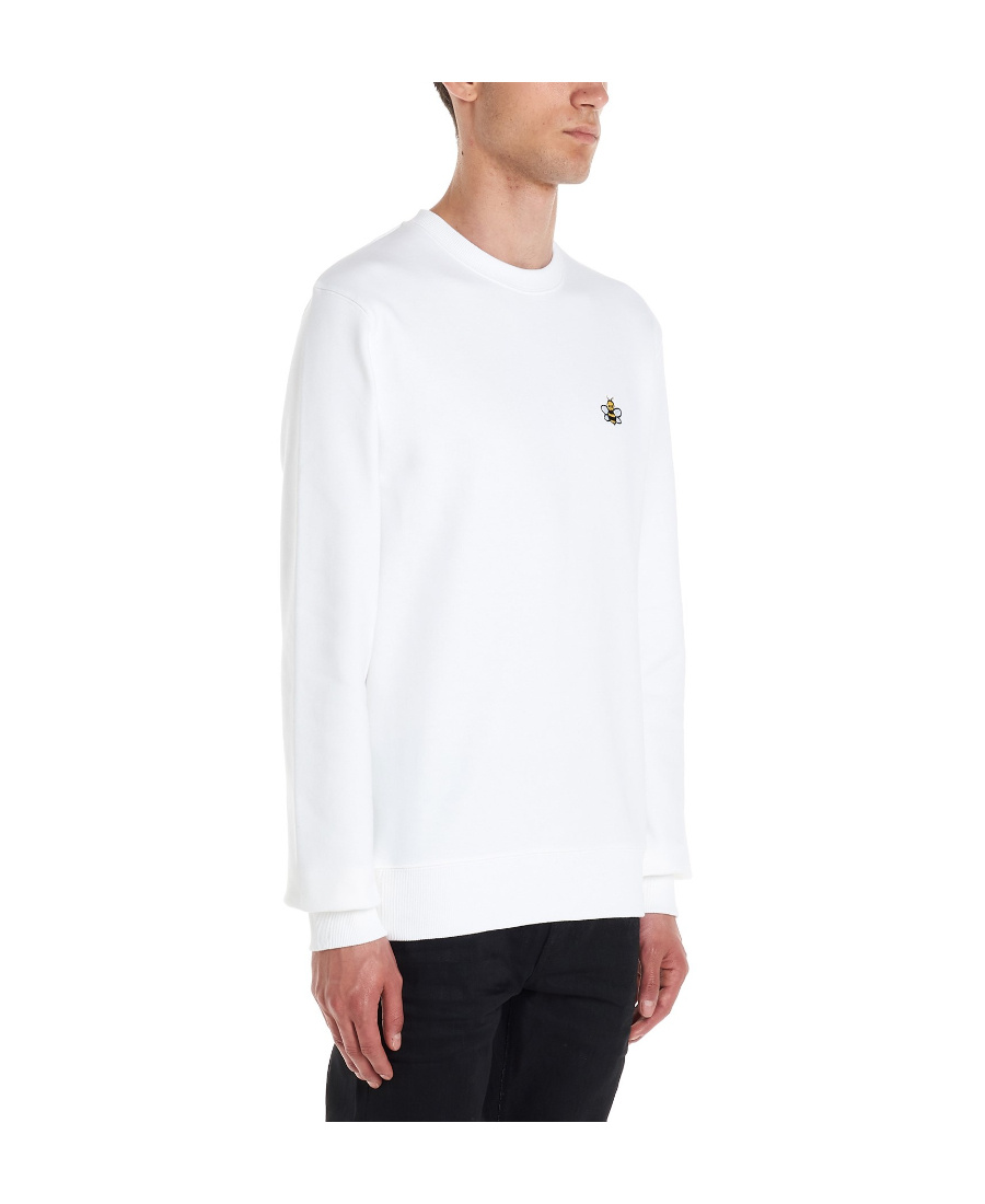 Dior X Kaws White Bee Long-sleeved Sweater In White