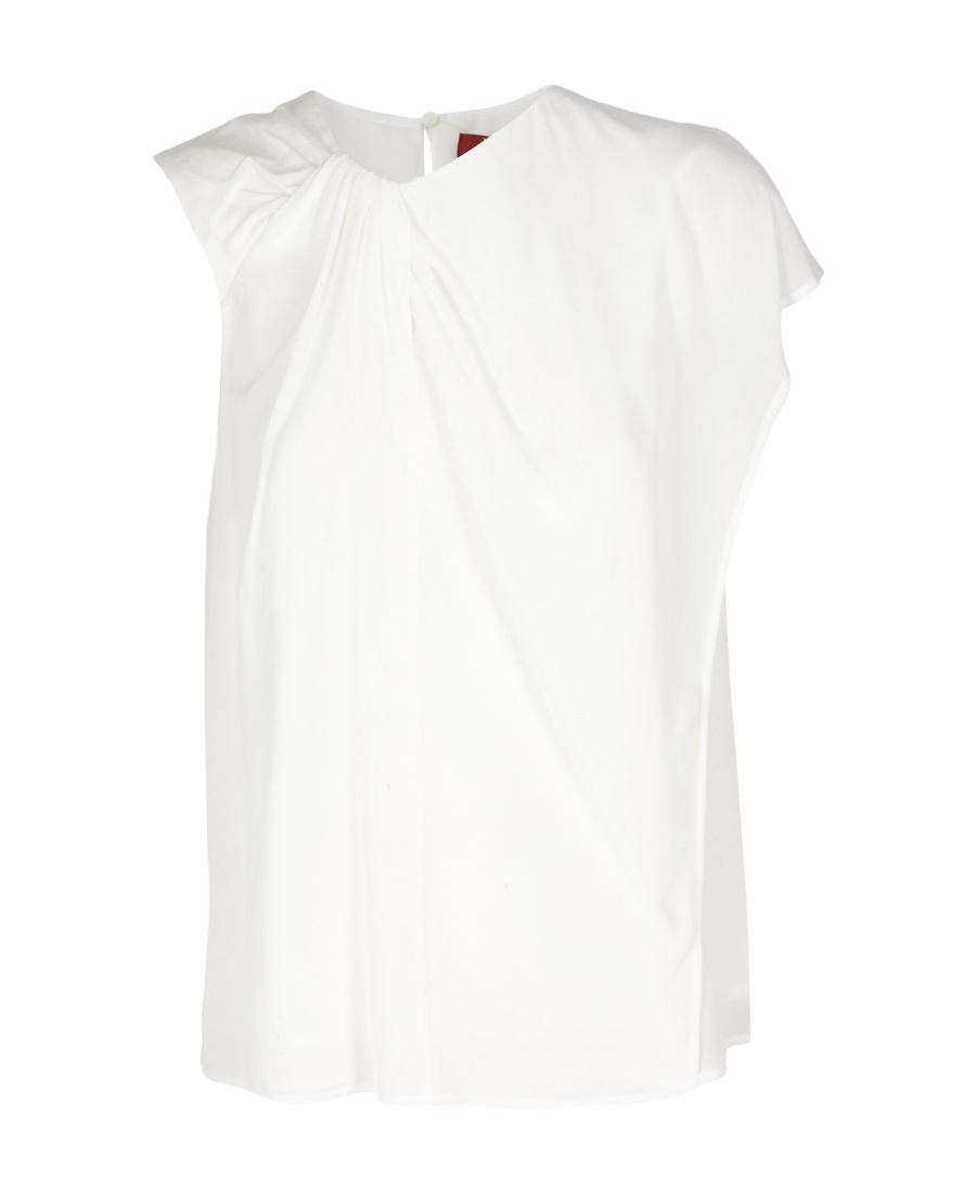 Max Mara Baylda Top In White