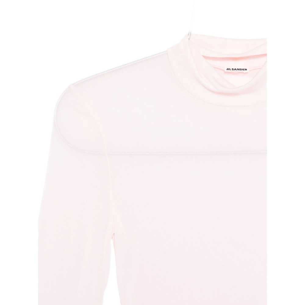 Jil Sander Long-sleeved T-shirt In White
