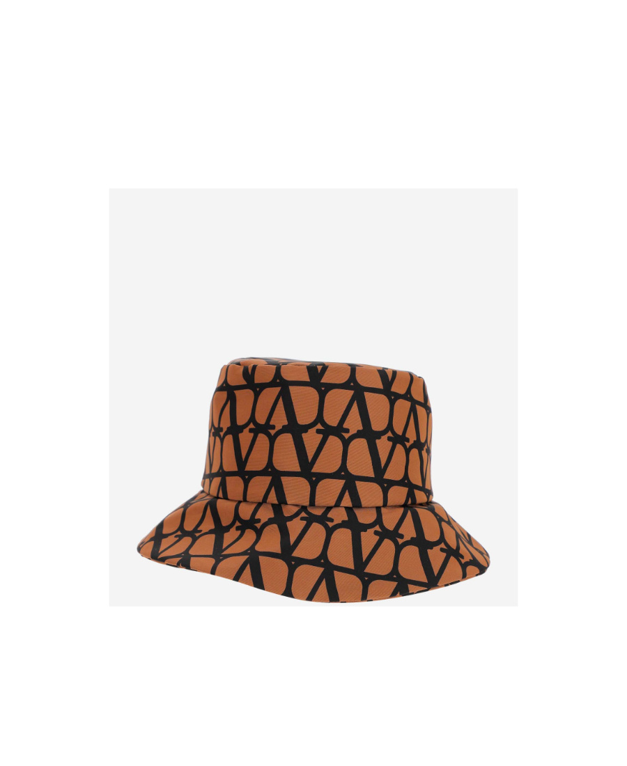 Valentino Toile Iconographe Bucket Hat In Brown