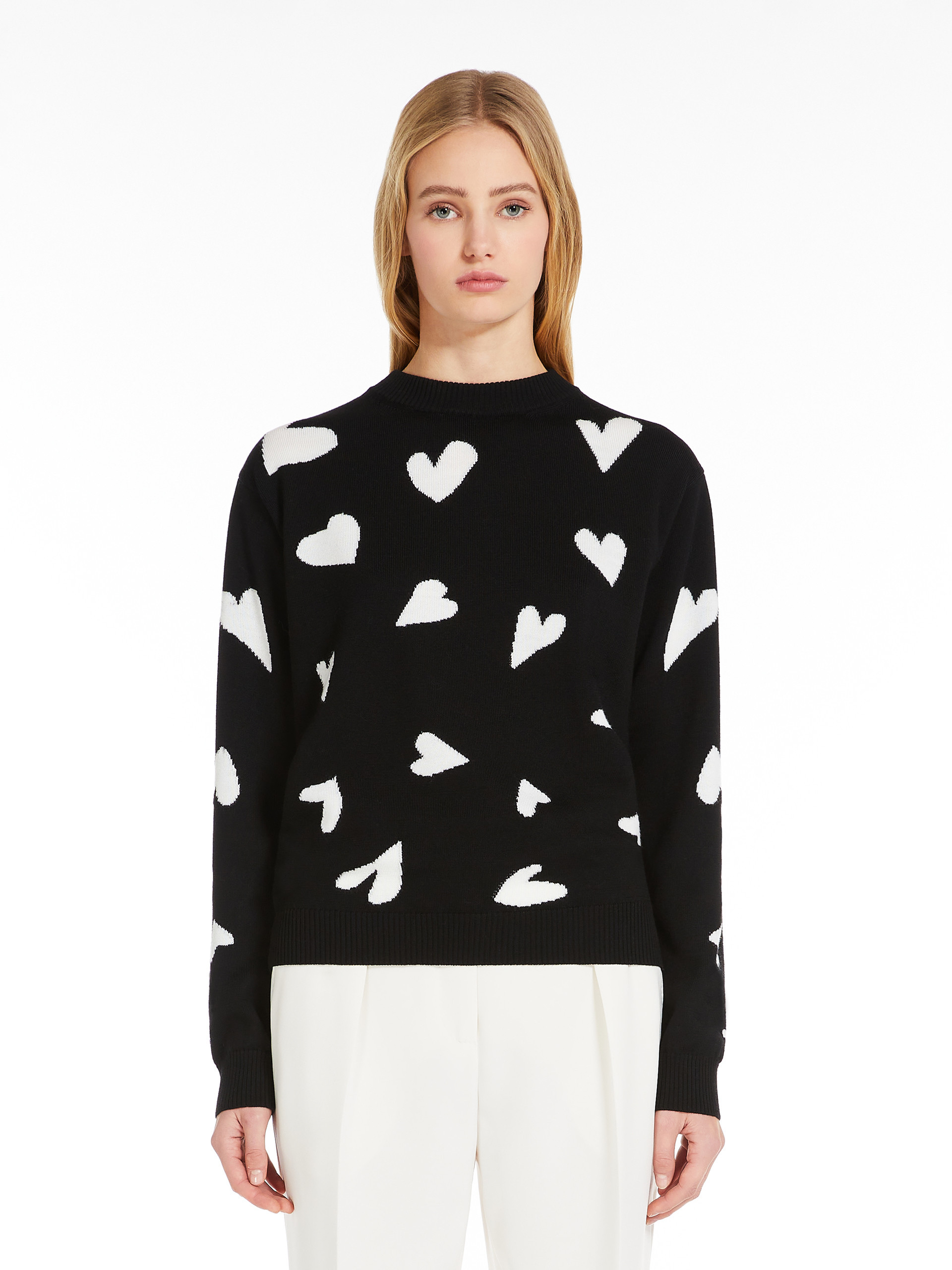 MAX MARA LONG-SLEEVED WOOL SWEATER