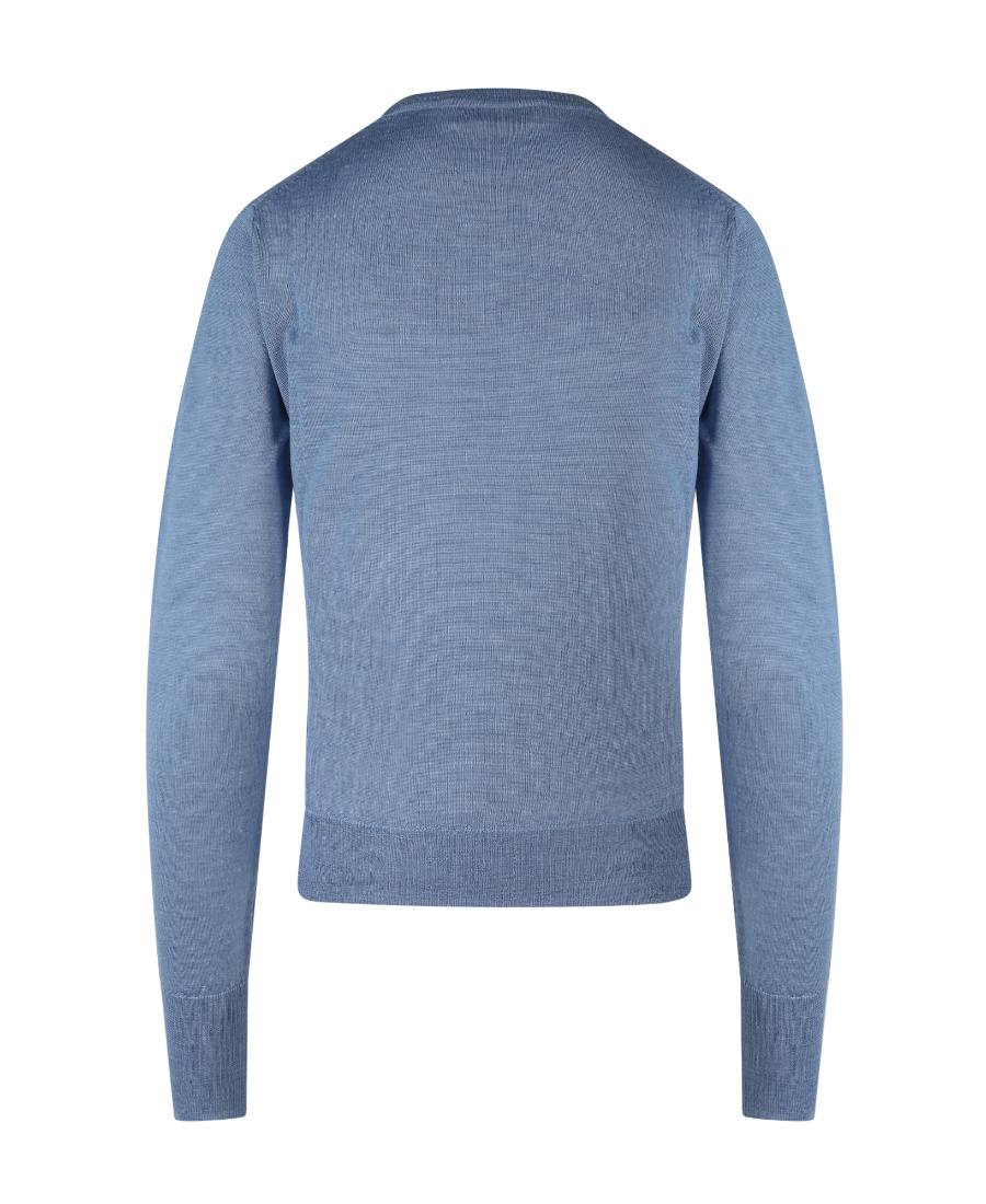 Vivienne Westwood Orb Embroidery Sweater In Blue