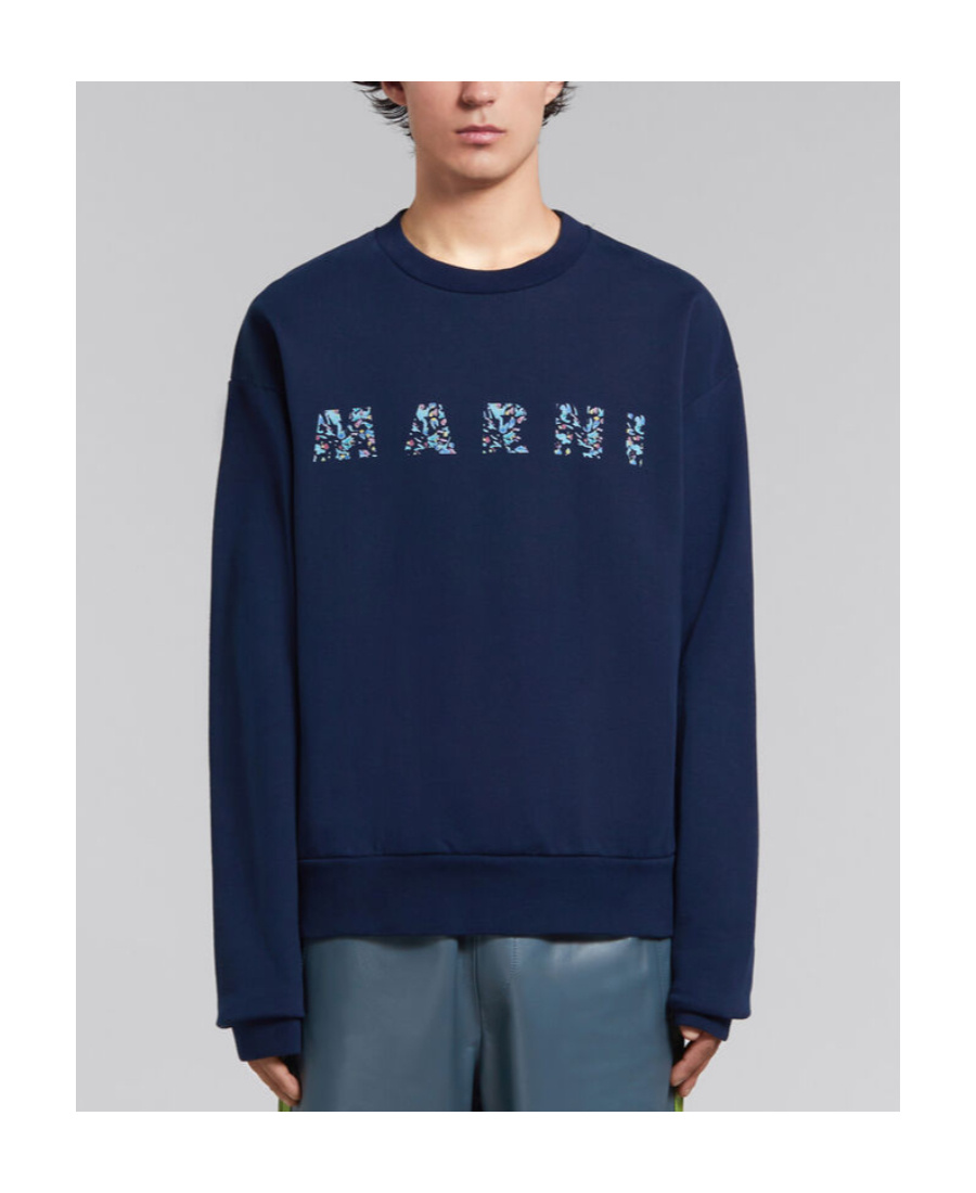 Marni Sweatshirt In Blue