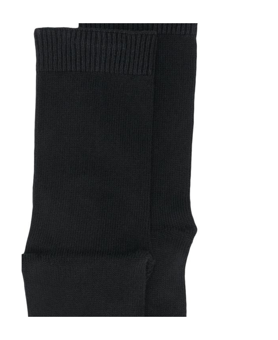 Maison Margiela Split Toe Socks In Black