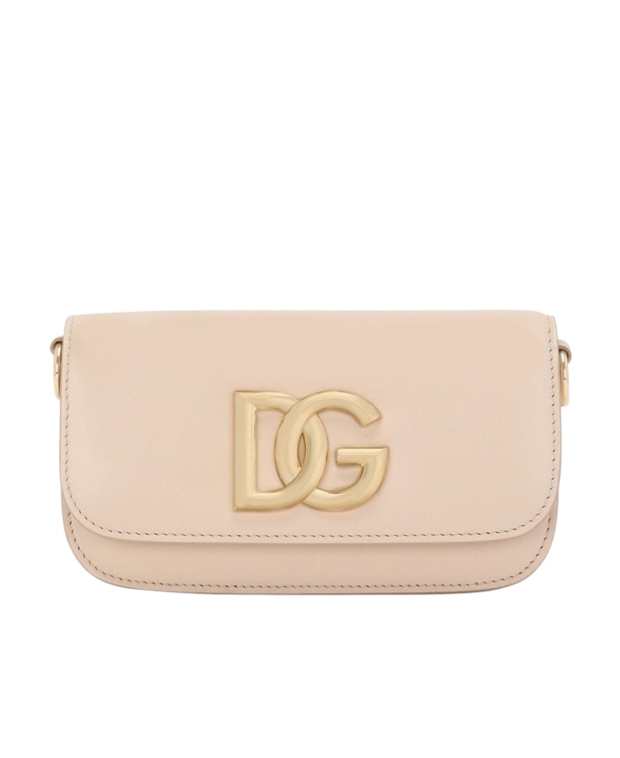 DOLCE & GABBANA DOLCE  GABBANA 3.5 LOGO PLAQUE SMALL SHOULDER BAG