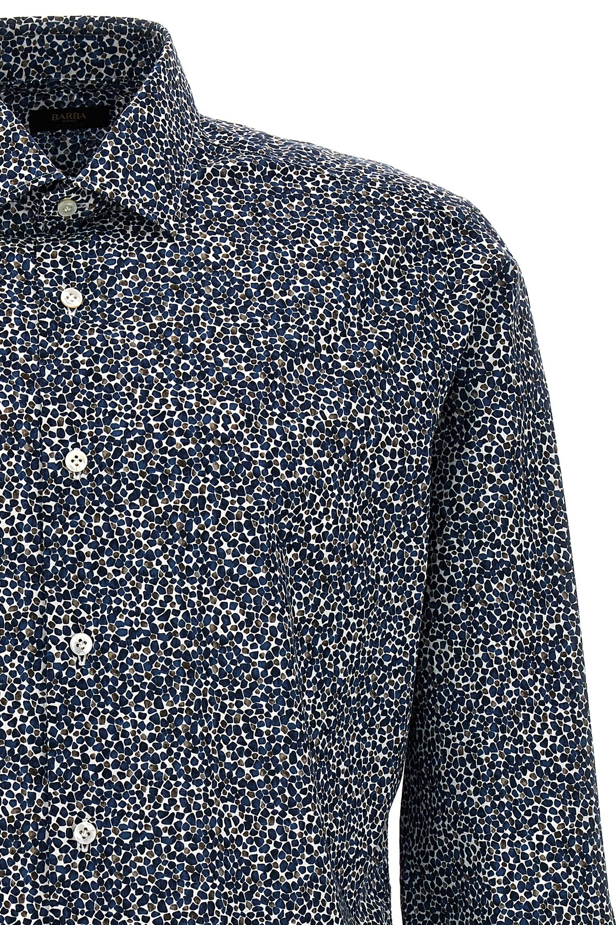 Barba Napoli Barba 'culto' Shirt In Black