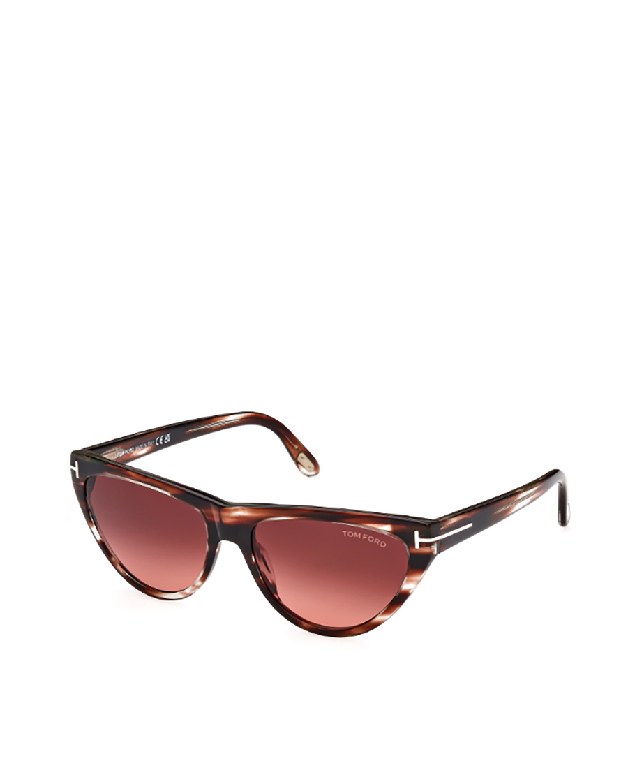 Tom Ford Eyewear Cat Eye Frame Sunglasses In Multicolor