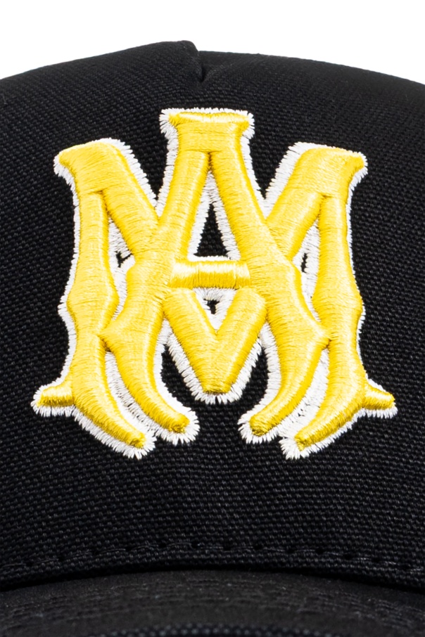 Amiri Ma Outline Logo Cotton Baseball Cap