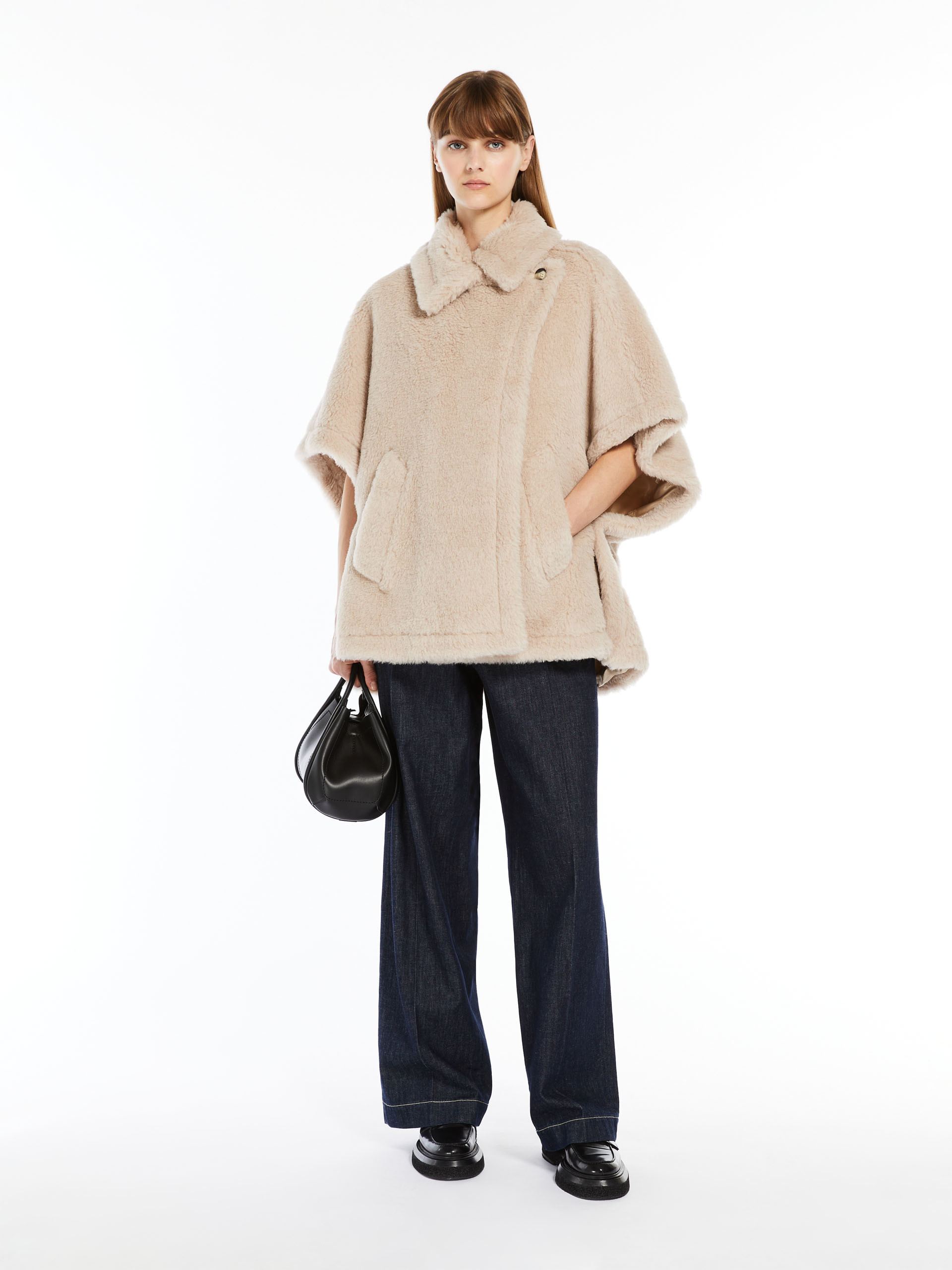 Max Mara Cape In Nude