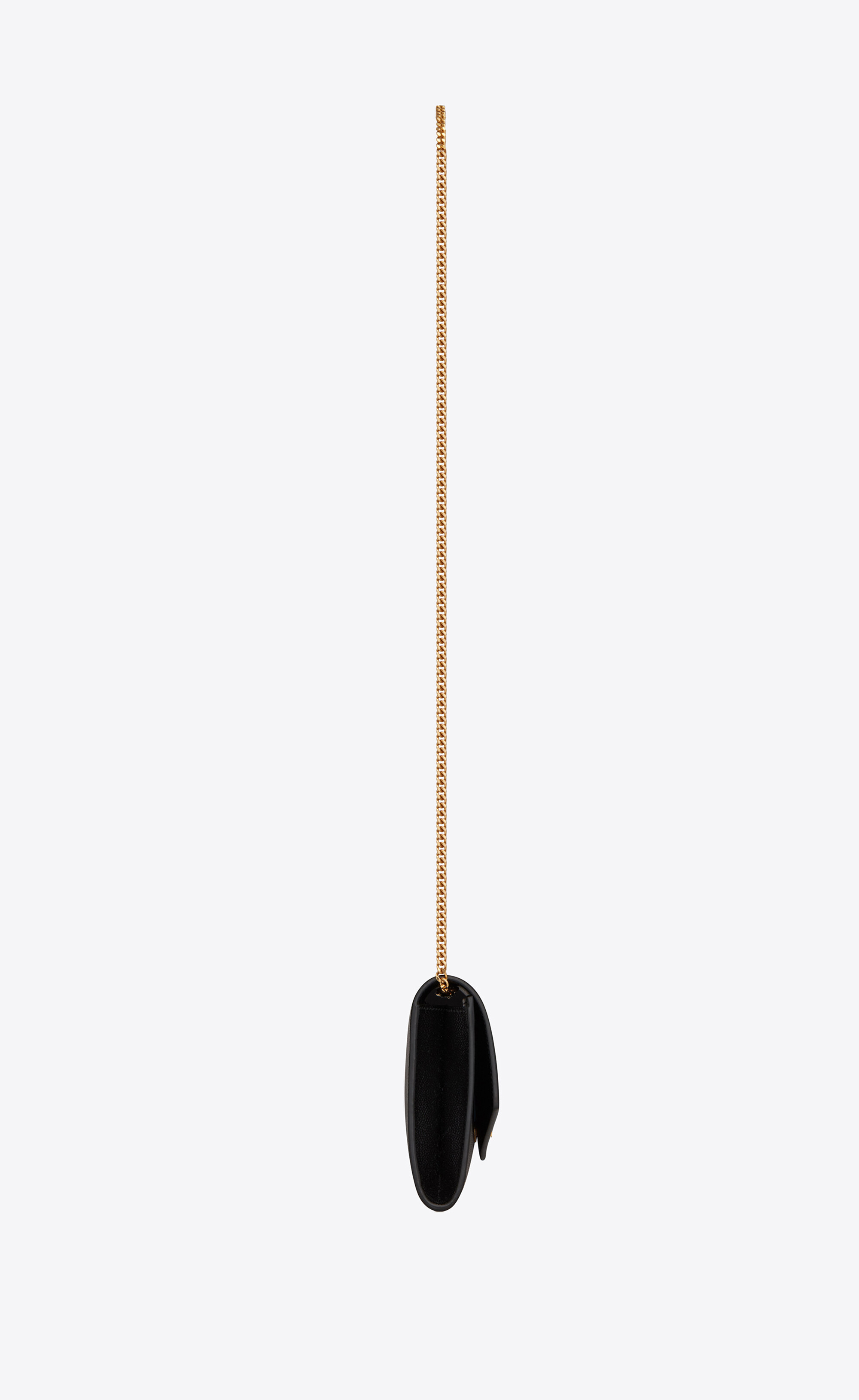 Saint Laurent Envelope Chain Crossbody Bag In Black