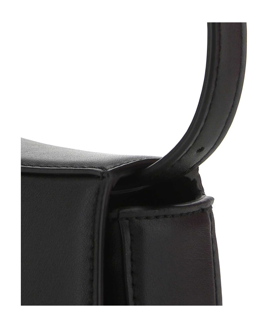 Stella Mccartney Borsa A Spalla Mini In Alter Mat Nero Donna In Black