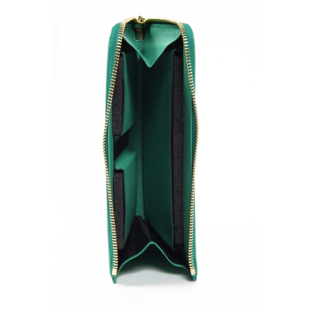 Dolce & Gabbana Logo Details Clutch In Green