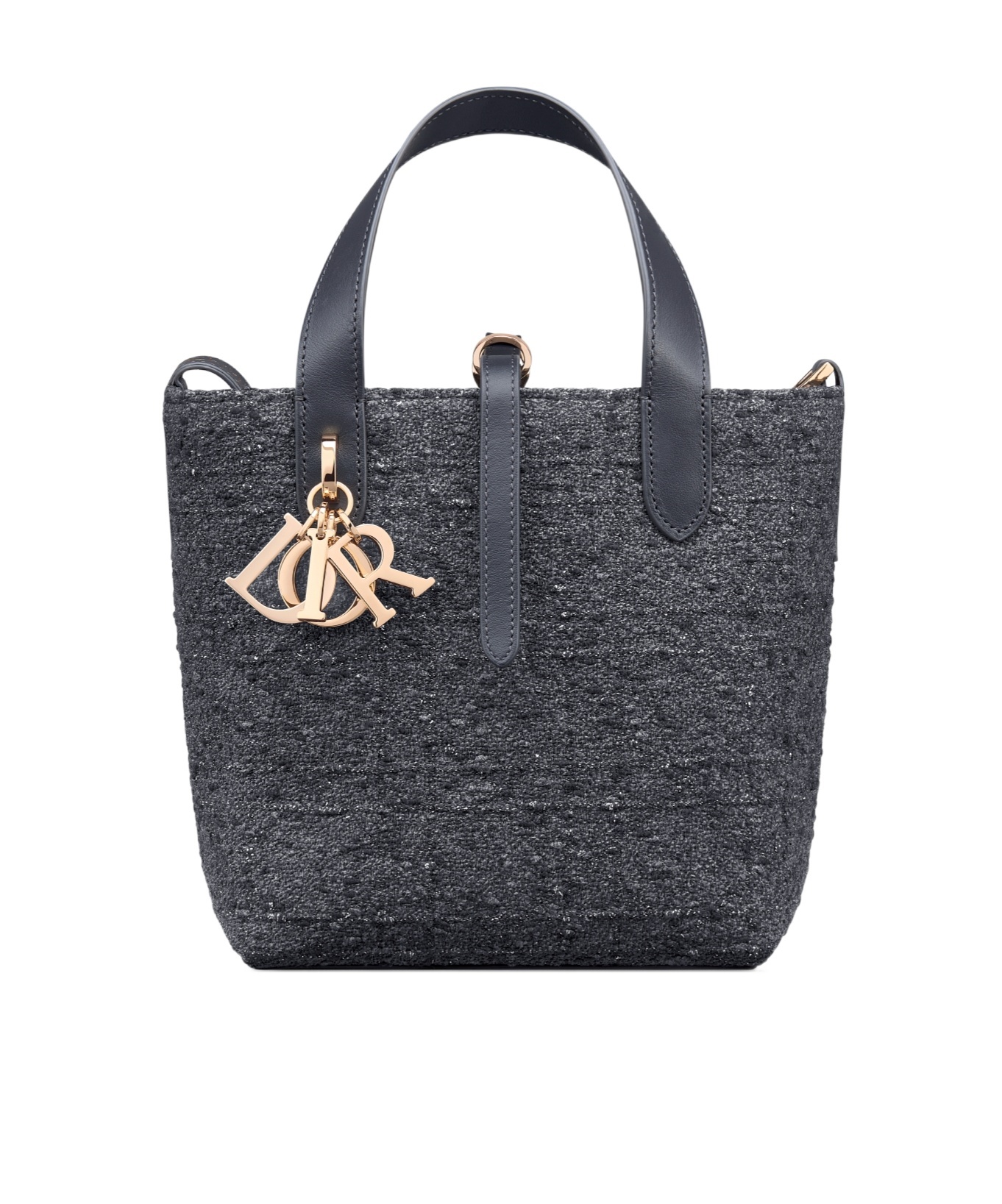 Dior Small  Toujours Vertical Tote Bag In Black