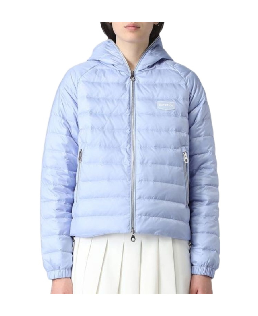 Duvetica Coat Woman Color Blue In Blue