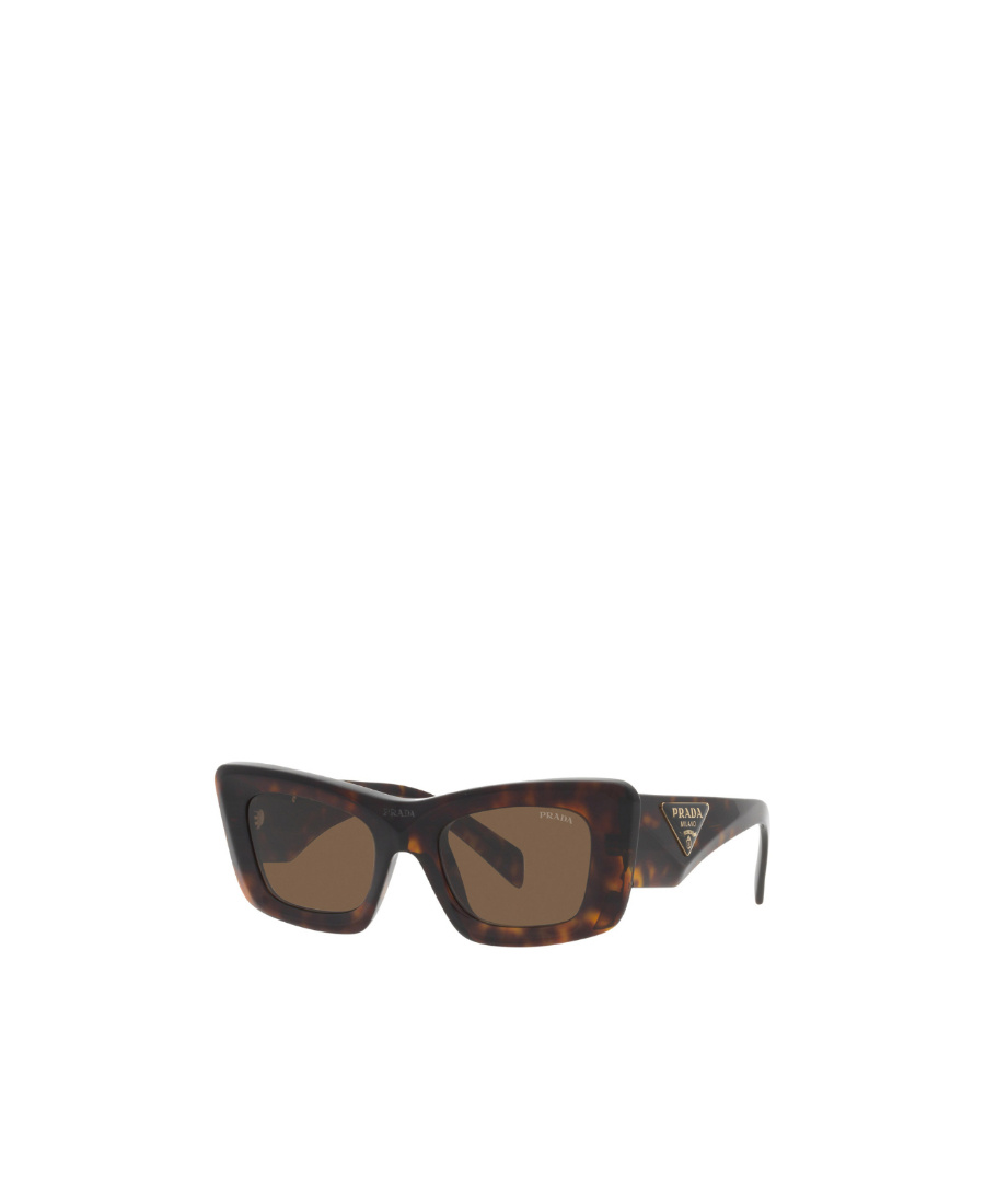 Prada Cat-eye Frame Sunglasses Sunglasses In Brown