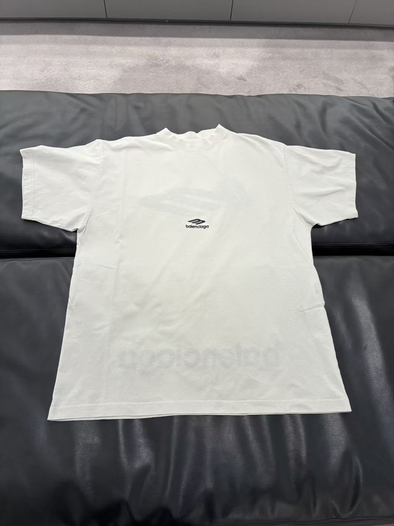 Balenciaga 3b Sports Lcon Oversized T-shirt In White