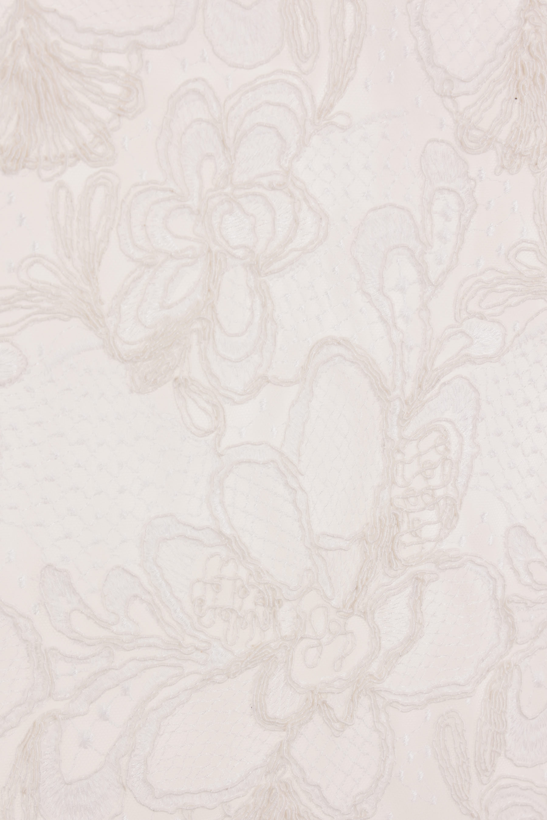 Ermanno Scervino Lace Mini Dress In White