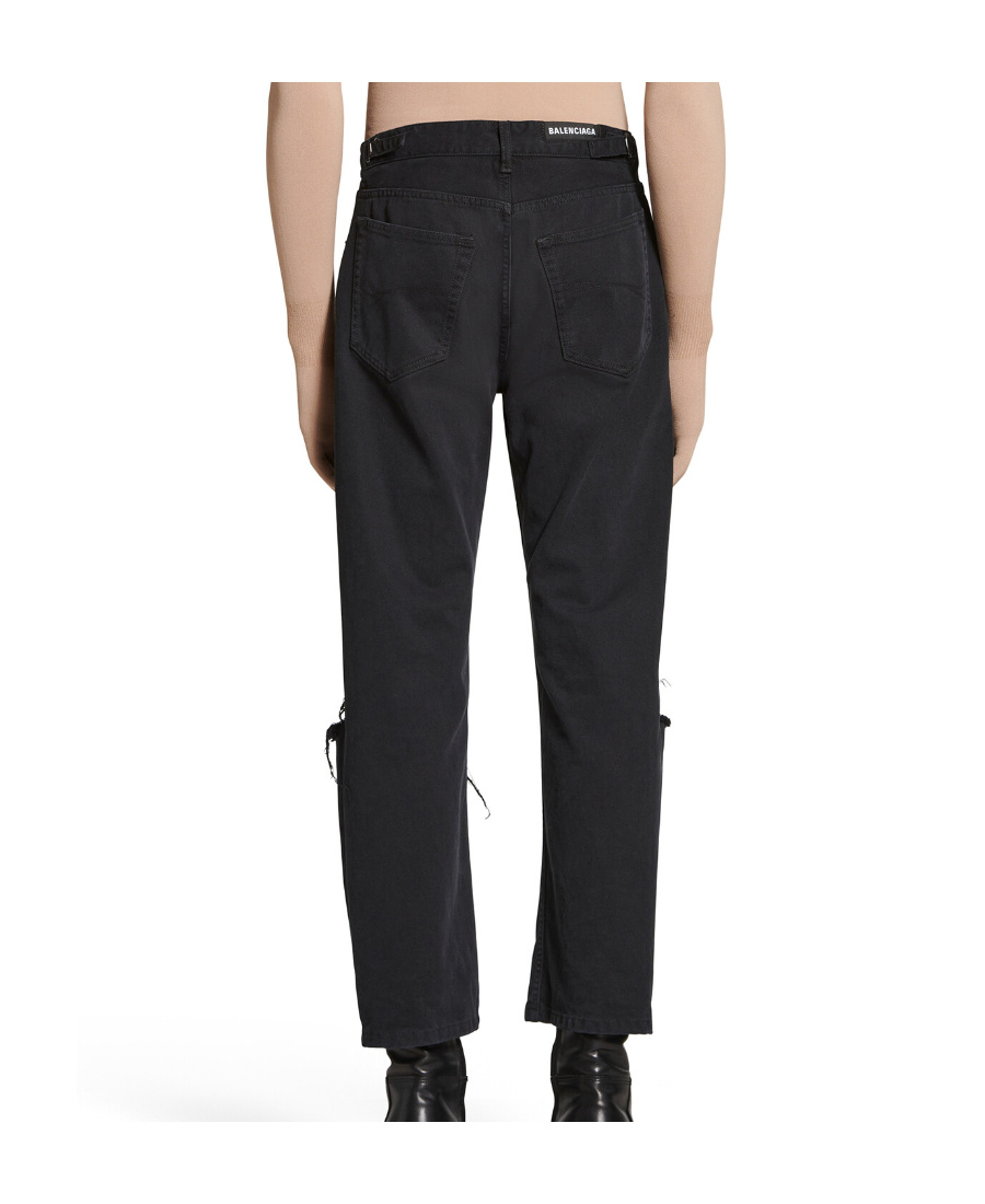 BALENCIAGA BALENCIAGA STRAIGHT-LEG DENIM JEANS