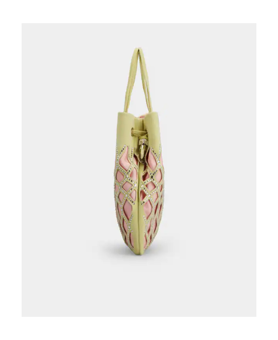 Roger Vivier Inspired Mini Handbag In Multi